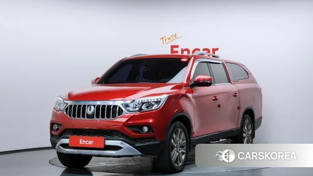 Ssangyong Rexton Sports Cannes 2019 Красный из Кореи