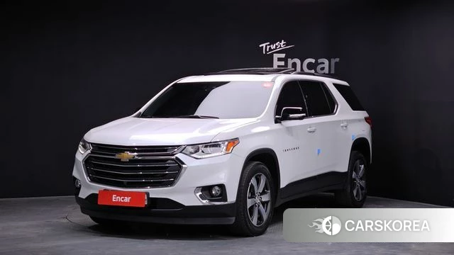 Chevrolet (GM Daewoo) Traverse 2020 Белый из Кореи