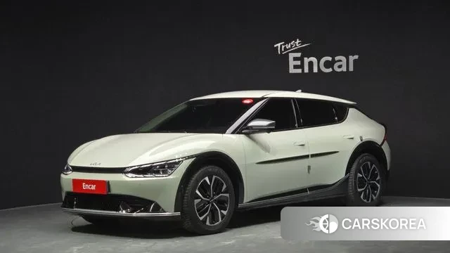 Kia EV6 2022 Жемчужный цвет из Кореи