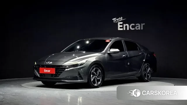 Hyundai Avante Hybrid (CN7) 2022 Серый из Кореи