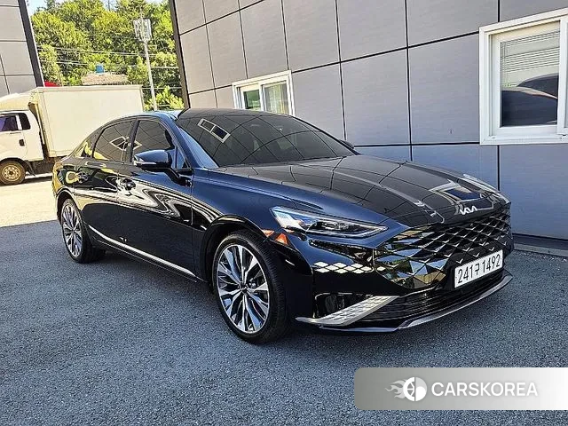 Kia K8 2021 Черный из Кореи