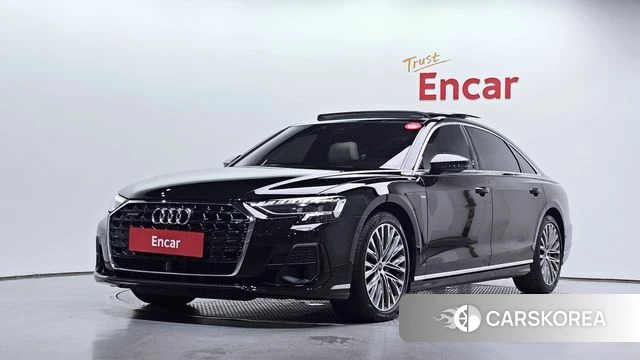Audi A8 (D5) 2023 Черный из Кореи