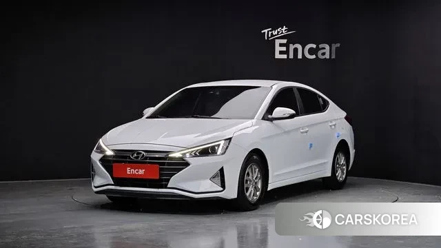 Hyundai The New Avante AD 2018 Белый из Кореи