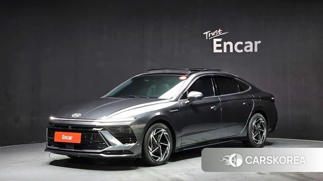 Hyundai Sonata D Edge Hybrid (DN8) 2025 Серый из Кореи