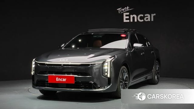 Kia The New K8 Hybrid 2024 Серый из Кореи