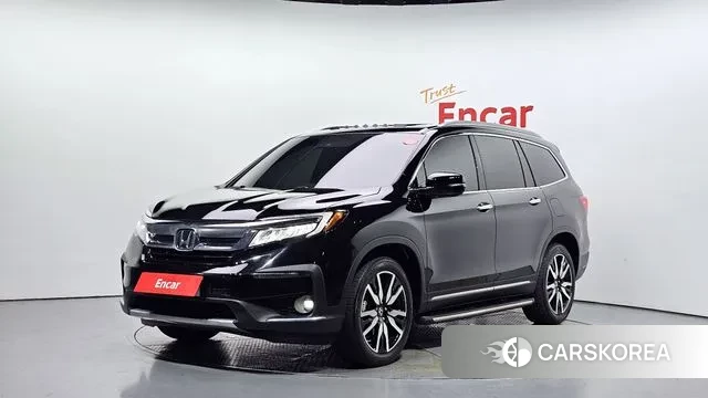 Honda Pilot 3rd generation 2021 Черный из Кореи