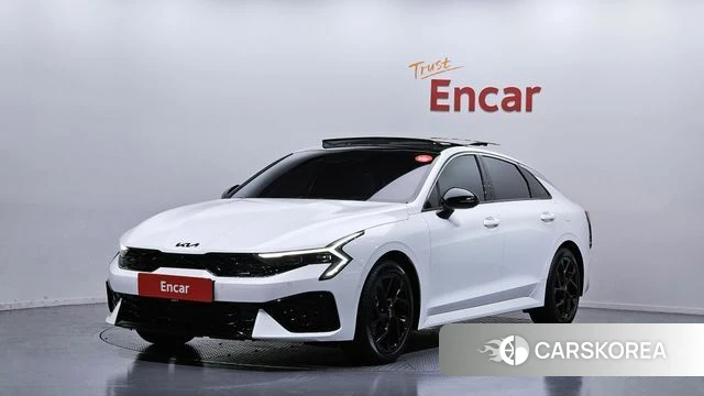 Kia The New K5 3rd generation 2024 Белый из Кореи