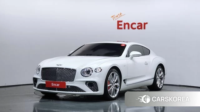 Bentley Continental GT 3rd Generation 2021 Белый из Кореи