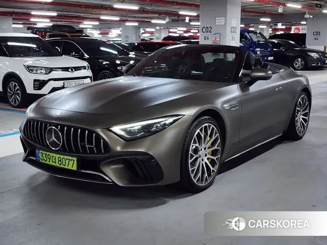 Mercedes-Benz SL-Class R232 2023 Серый из Кореи