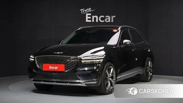 Genesis GV70 2021 Черный из Кореи