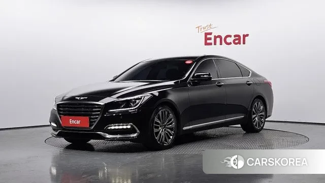 Genesis G80 2018 Черный из Кореи