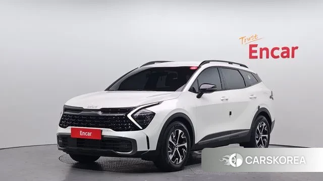 Kia Sportage 5th Generation Hybrid 2021 Белый из Кореи