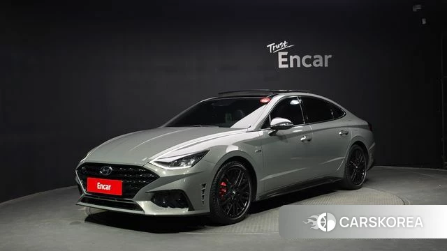 Hyundai Sonata (DN8) 2022 Серебристо-серый из Кореи