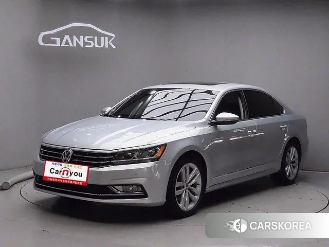 Volkswagen The New Passat 2018 Серебряный из Кореи