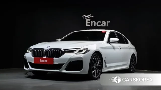 BMW 5 Series (G30) 2021 Белый из Кореи