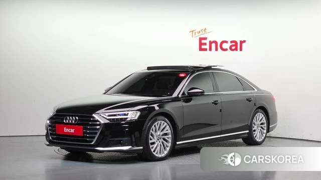 Audi A8 (D5) 2021 Черный из Кореи