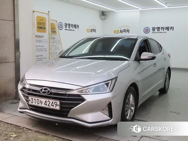 Hyundai The New Avante AD 2019 Серебристо-серый из Кореи