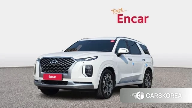 Hyundai Palisade 2021 Белый из Кореи