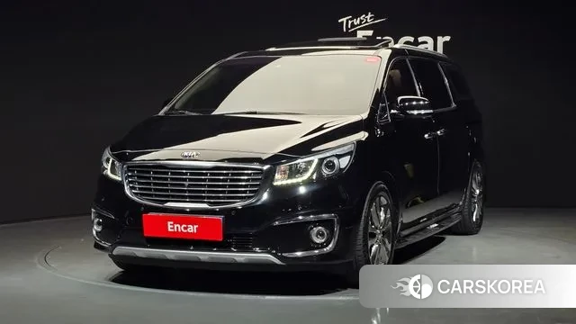 Kia All New Carnival 2018 Черный из Кореи
