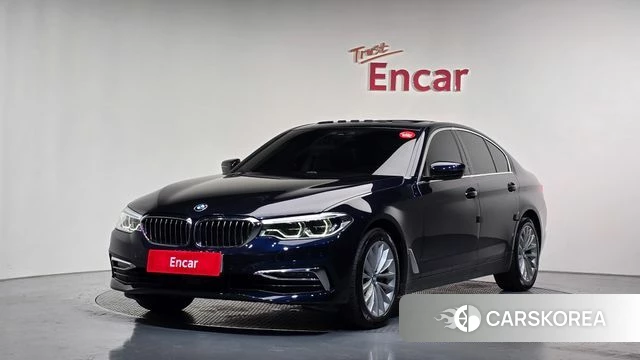 BMW 5 Series (G30) 2019 Синий из Кореи