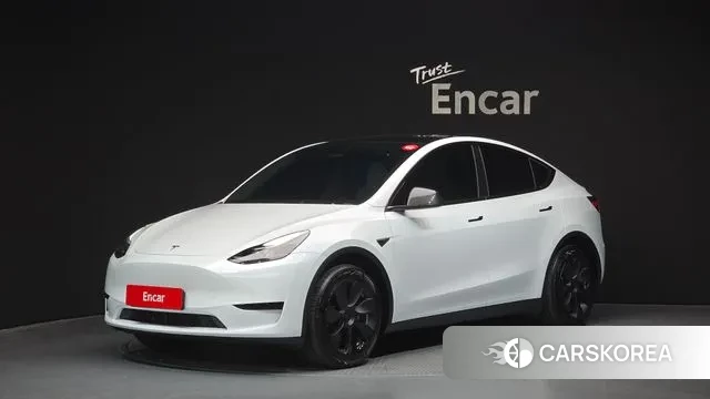 Tesla Model Y 2024 Белый из Кореи