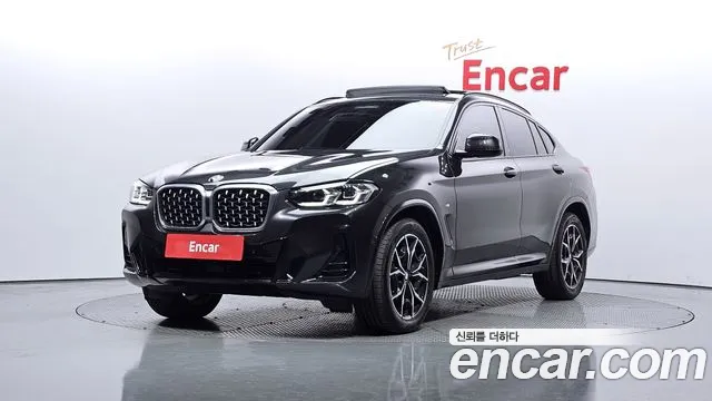 BMW X4 (G02) 2022 Серый из Кореи
