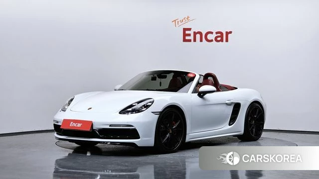 Porsche 718 Boxster 2019 Белый из Кореи