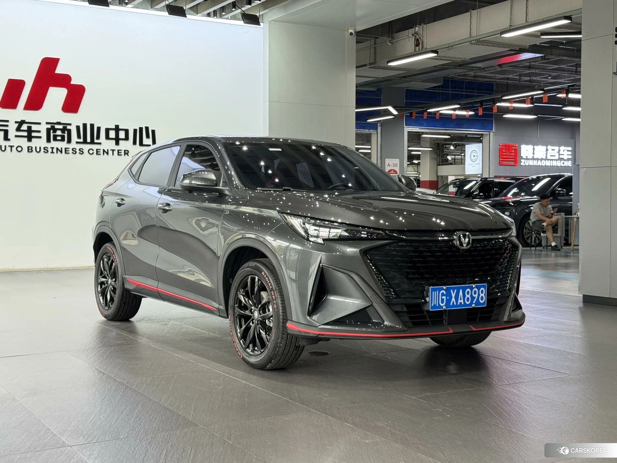Chang'an X5 PLUS 2024 Темно-серый из Китая