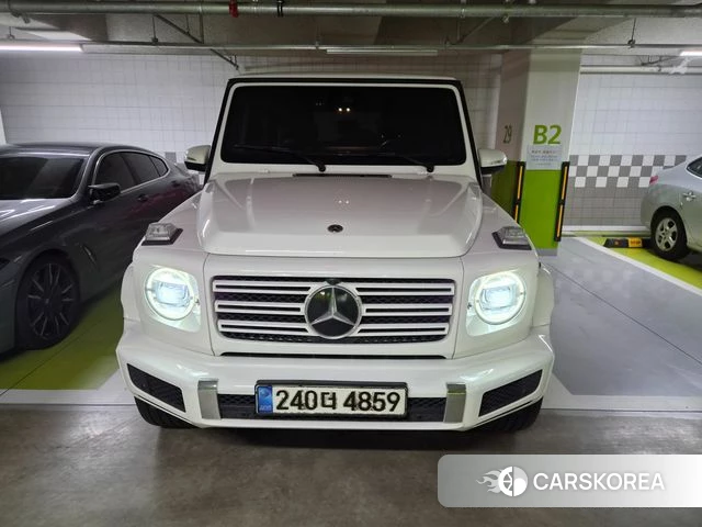 Mercedes-Benz G-Class W463b 2021 Белый из Кореи