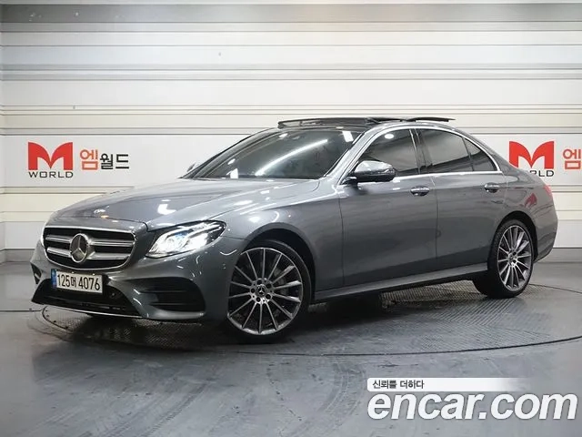 Mercedes-Benz E-Class W213 2019 Серый из Кореи
