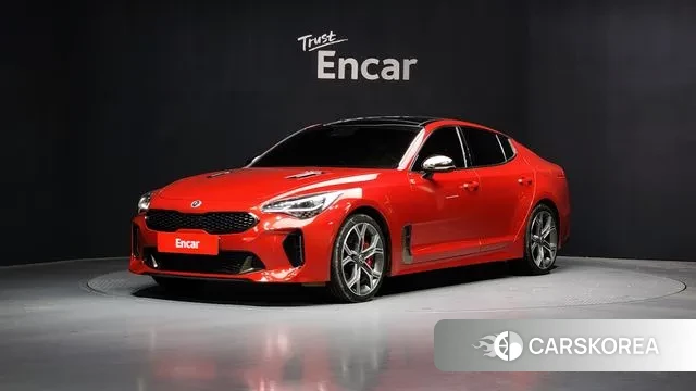 Kia Stinger 2018 Красный из Кореи