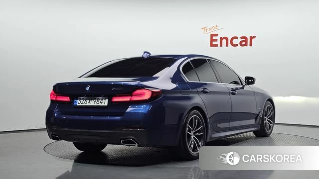 BMW 5 Series (G30) 2020 Синий из Кореи