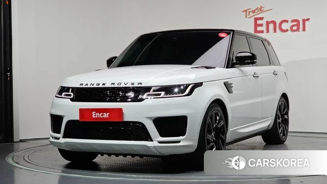 Land Rover Range Rover Sport 2nd Generation 2021 Белый из Кореи