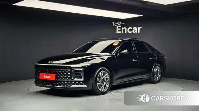 Hyundai Grandeur (GN7) 2024 Черный из Кореи