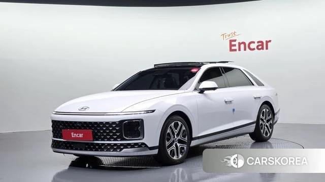 Hyundai Grandeur Hybrid (GN7) 2023 Белый из Кореи