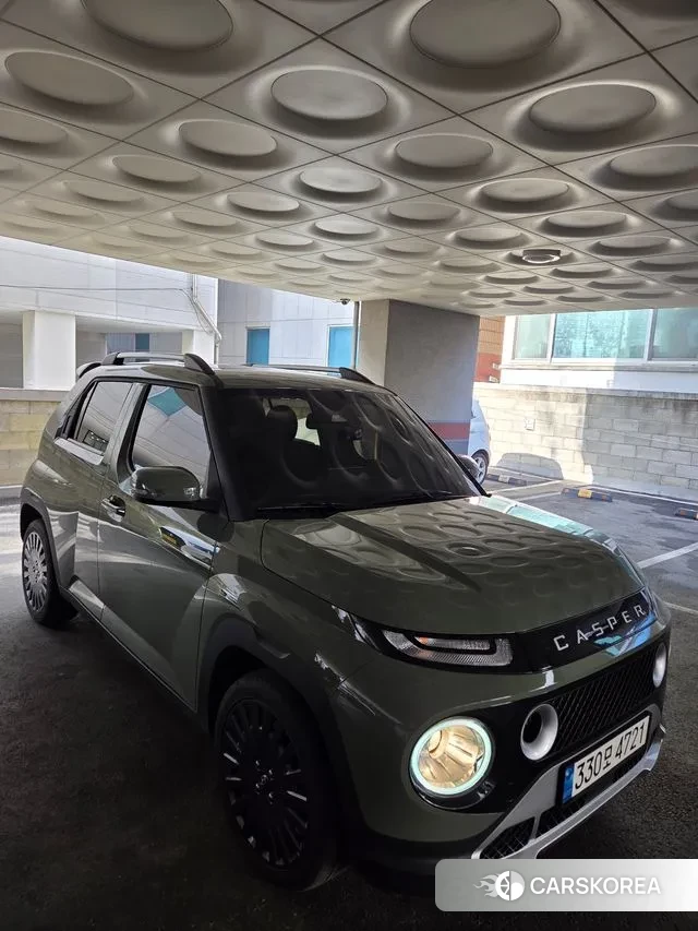 Hyundai Casper 2022 Светло-зеленый из Кореи