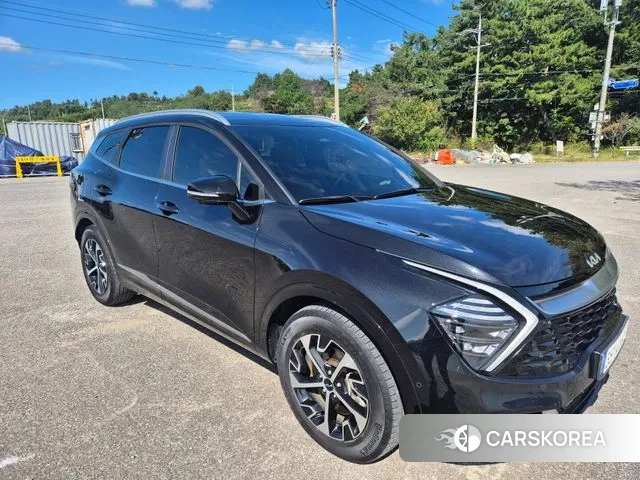 Kia Sportage 5th Generation Hybrid 2023 Черный из Кореи