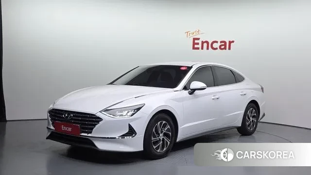 Hyundai Sonata Hybrid (DN8) 2021 Белый из Кореи