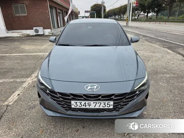 Hyundai Avante (CN7) 2020 Серебристо-серый из Кореи
