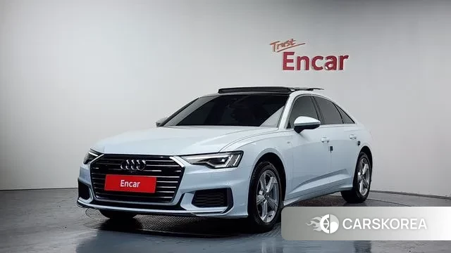 Audi A6 (C8) 2019 Белый из Кореи