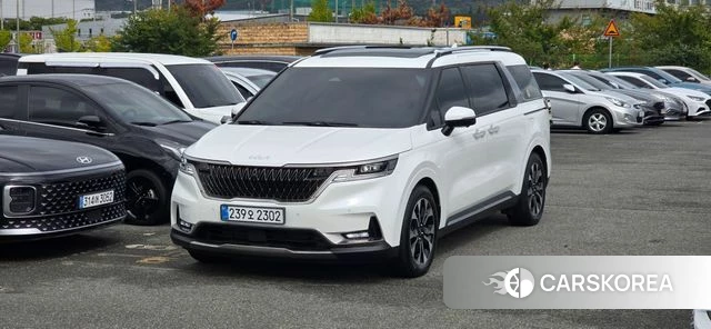Kia Carnival 4th generation 2022 Белый из Кореи
