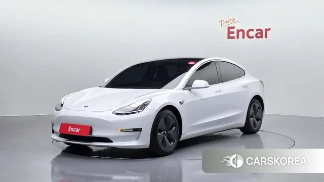 Tesla Model 3 2020 Белый из Кореи