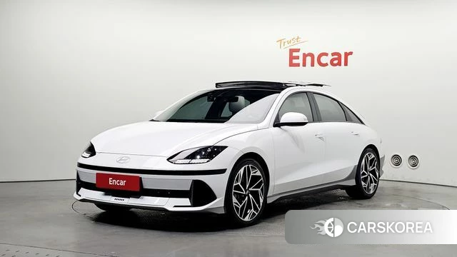 Hyundai Ionic 6 2022 Белый из Кореи