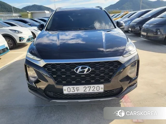 Hyundai Santa Fe TM 2019 Черный из Кореи