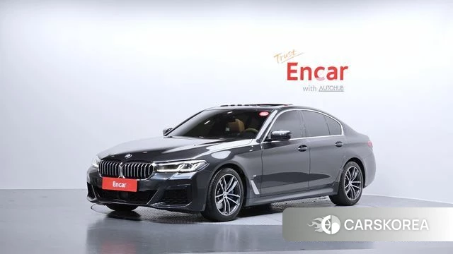BMW 5 Series (G30) 2022 Серый из Кореи