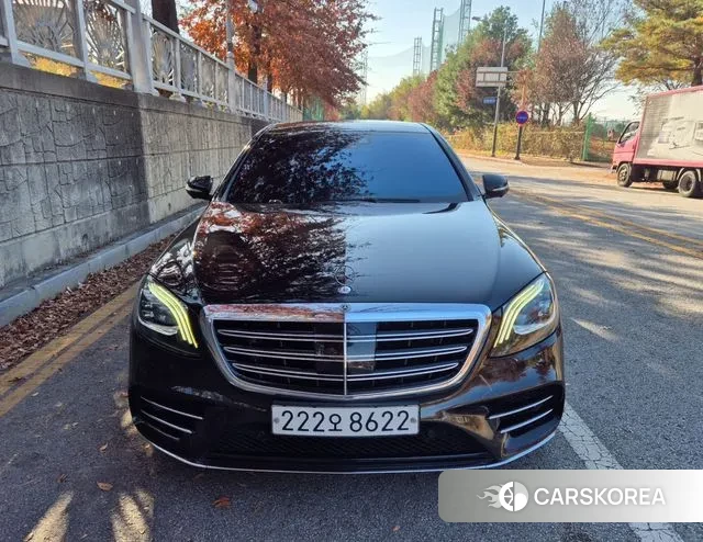 Mercedes-Benz S-Class W222 2020 Черный из Кореи