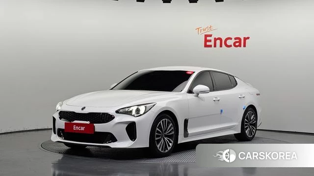Kia Stinger 2018 Белый из Кореи