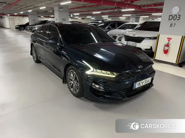Kia K5 3rd generation 2021 Синий из Кореи