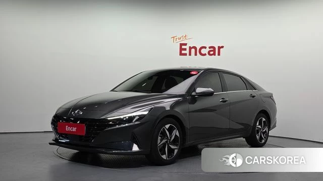 Hyundai Avante (CN7) 2021 Серый из Кореи