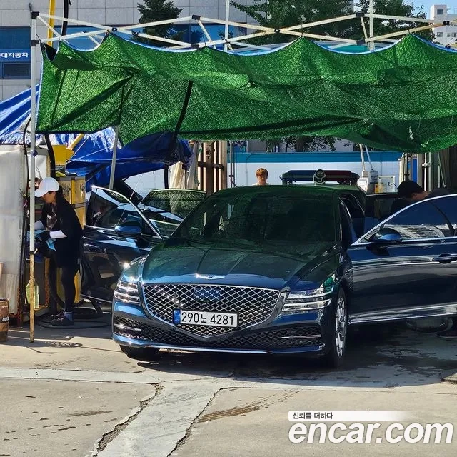 Genesis G80 (RG3) 2022 Синий из Кореи